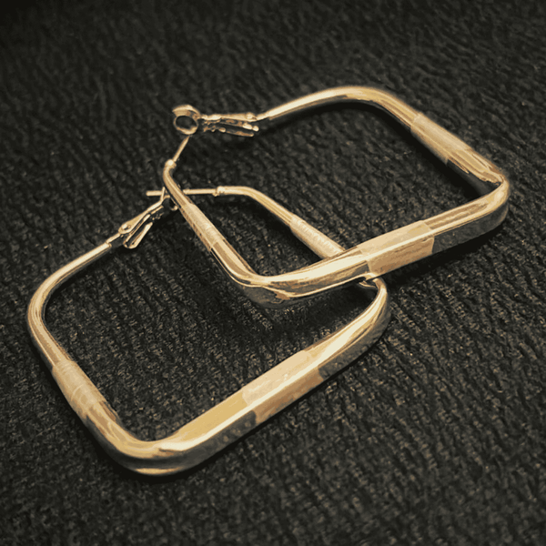 Rosy Shine Hoops